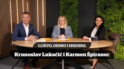 LIJEVO, DESNO I SREDINA: Krunoslav Lukačić i Karmen Špiranec